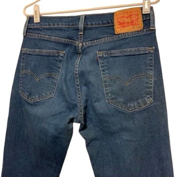 LEVI'S 514 STRAIGHT FIT SIZE 30X32 JEANS - Picture 2 of 7